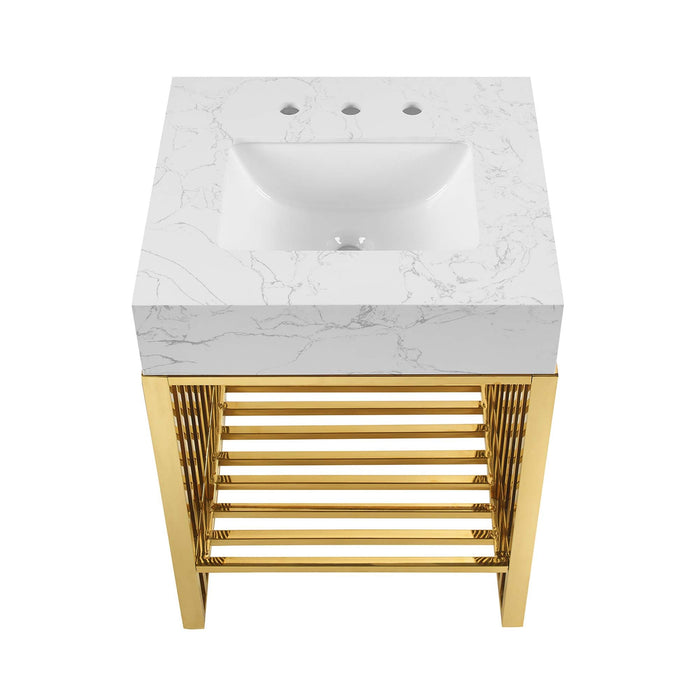 Gridiron Bathroom Vanity Basin Included