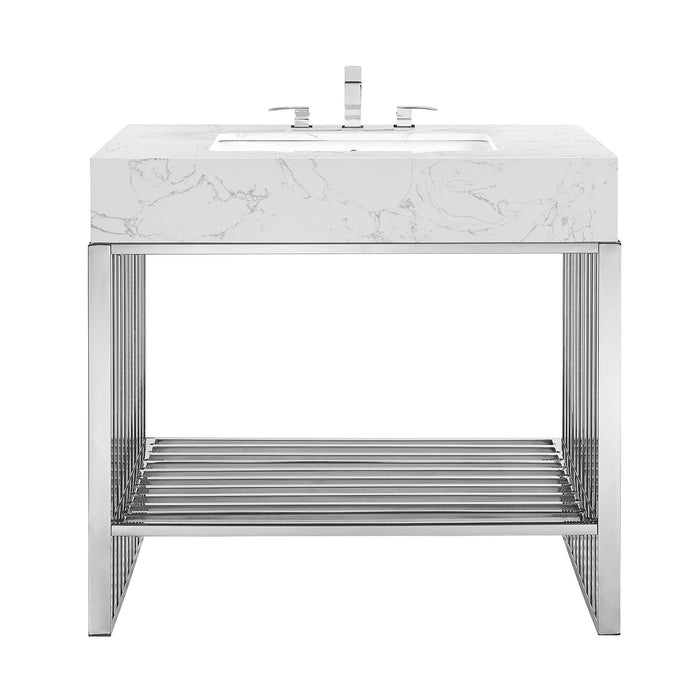 Gridiron Bathroom Vanity Basin Included