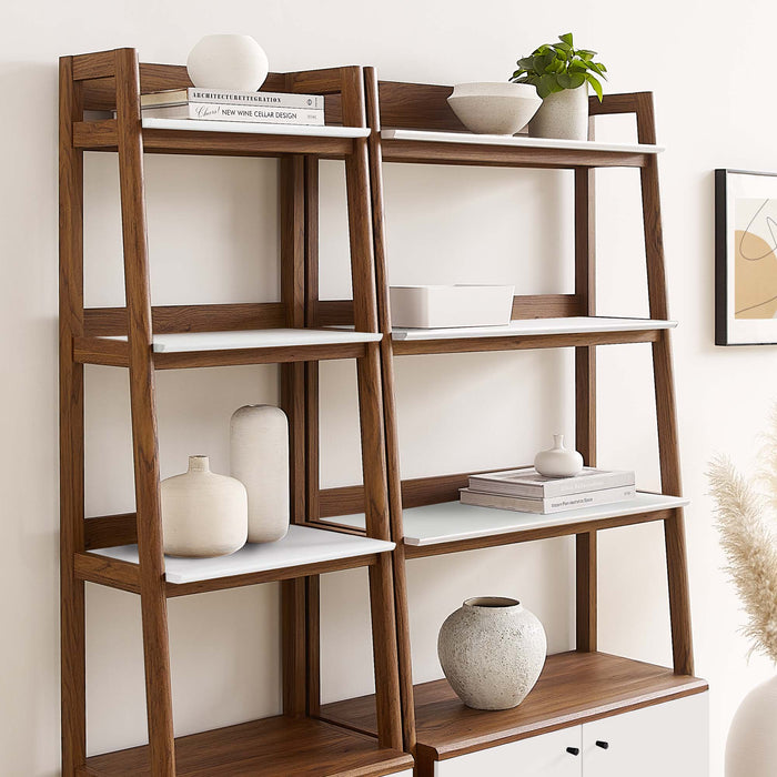 Bixby Wood Bookshelves - Set of 2