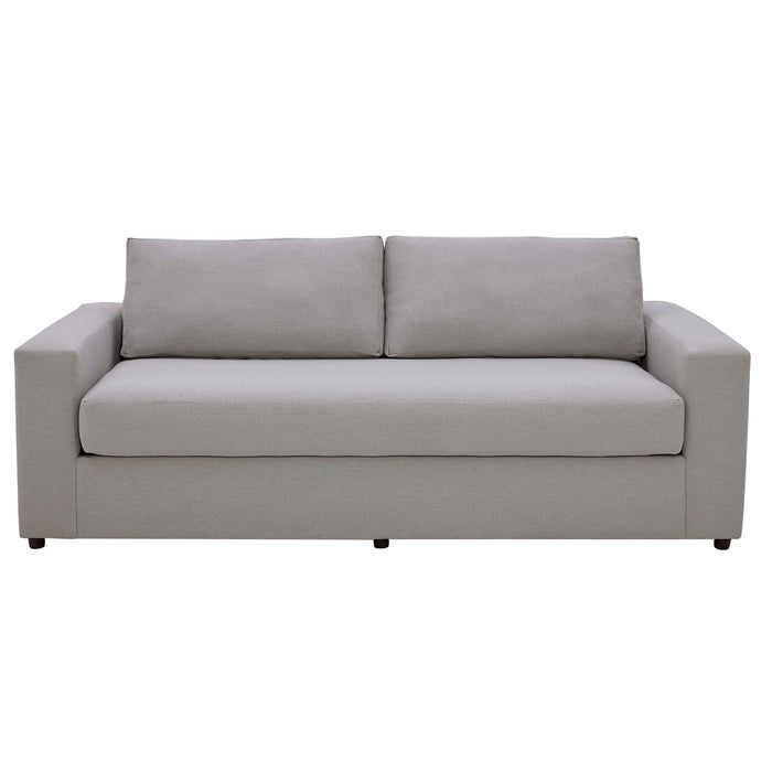 Avendale Linen Blend Sofa – Made in the USA With Bench Seat Cushion