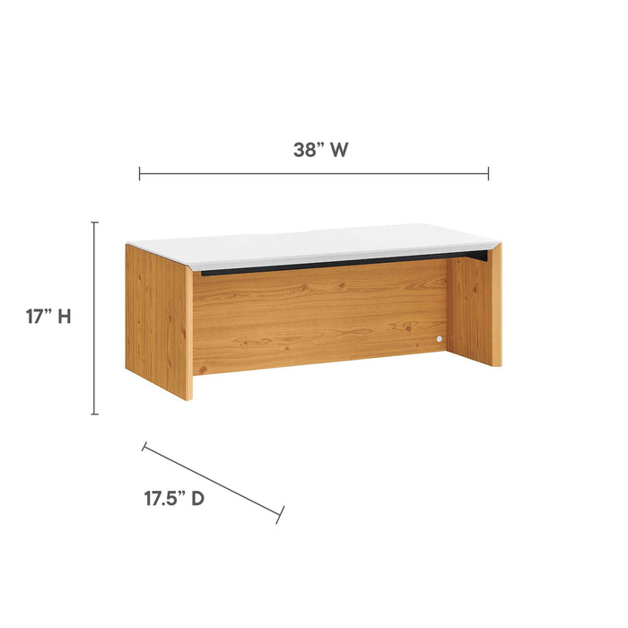 Kinetic 38" Wall-Mount Office Desk