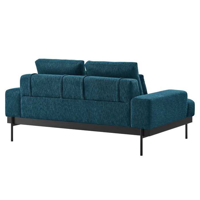 Proximity Upholstered Fabric Loveseat