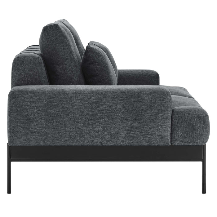 Proximity Upholstered Fabric Loveseat