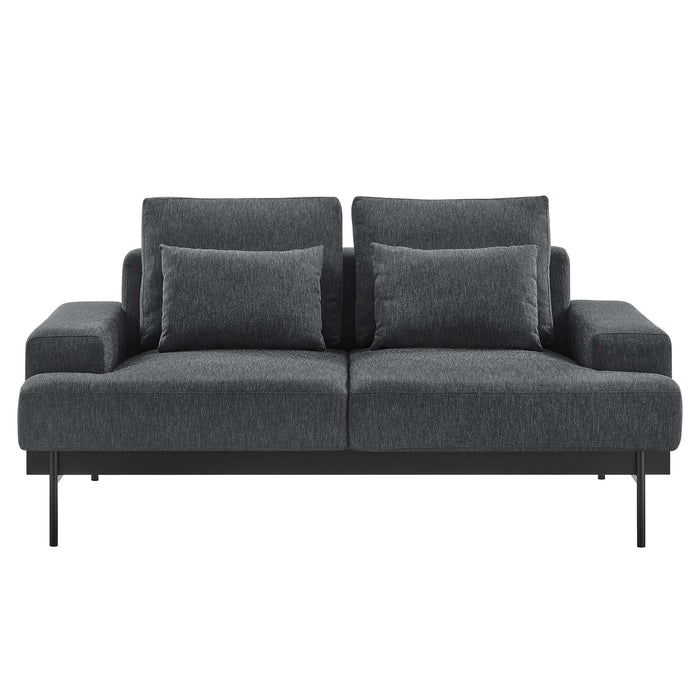 Proximity Upholstered Fabric Loveseat