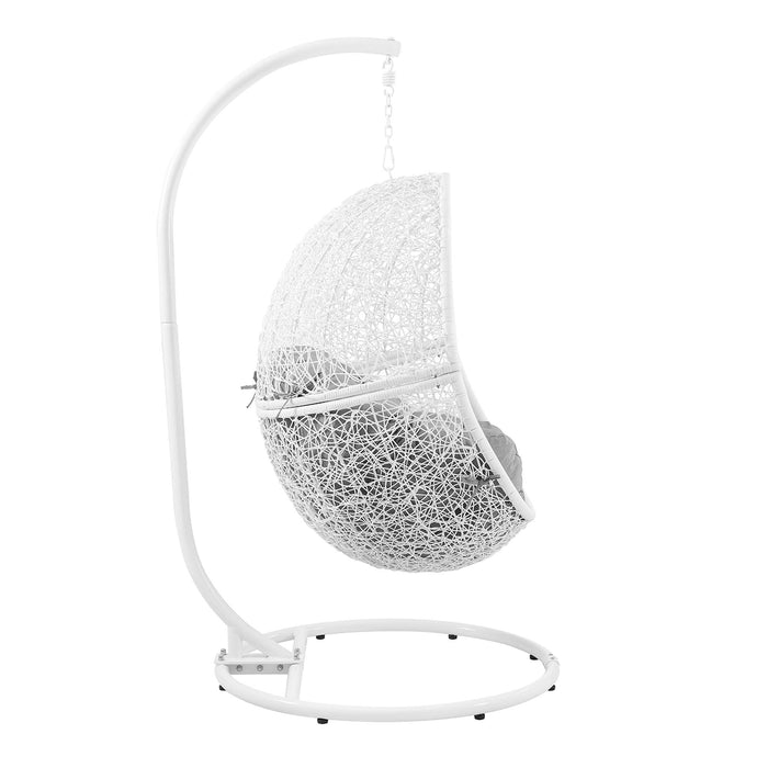 Encase Outdoor Patio Rattan Swing Chair