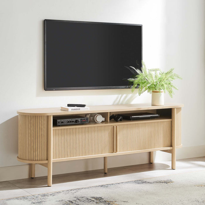 Cadence 71" Curved TV Stand