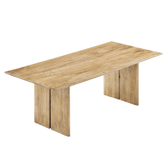 Amistad 86" Wood Dining Table