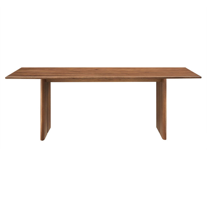 Amistad 86" Wood Dining Table