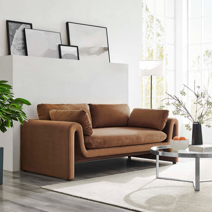 Waverly Performance Velvet Sofa