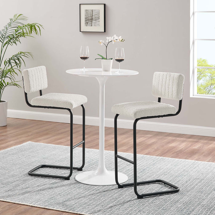 Parity Boucle Bar Stools - Set of 2