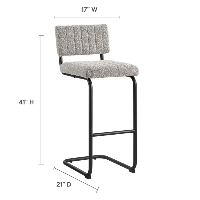 Parity Boucle Bar Stools - Set of 2