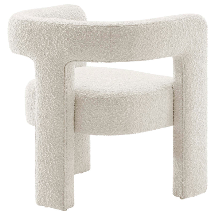 Kayla Boucle Upholstered Armchair