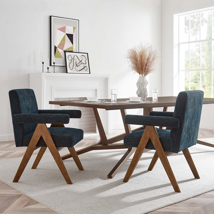 Lyra Fabric Dining Room Chair - Set of 2