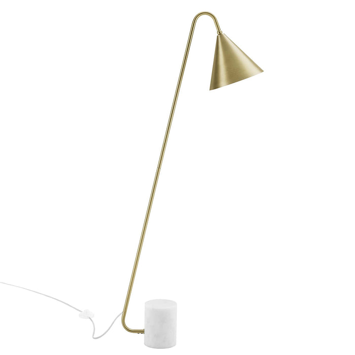 Ayla Marble Base Floor Lamp