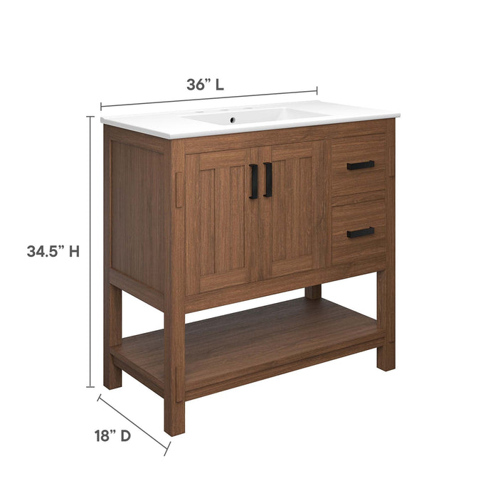 Ashlyn Bathroom Vanity Basin Included