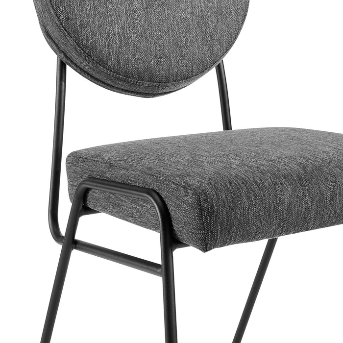 Craft Upholstered Fabric Dining Side Chairs - Set of 2