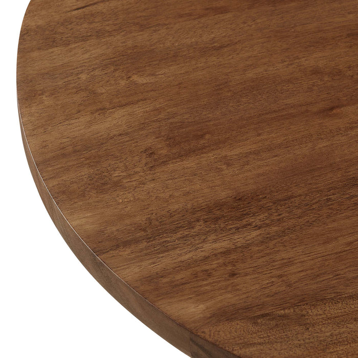 Viva Round Acacia Wood Side Table