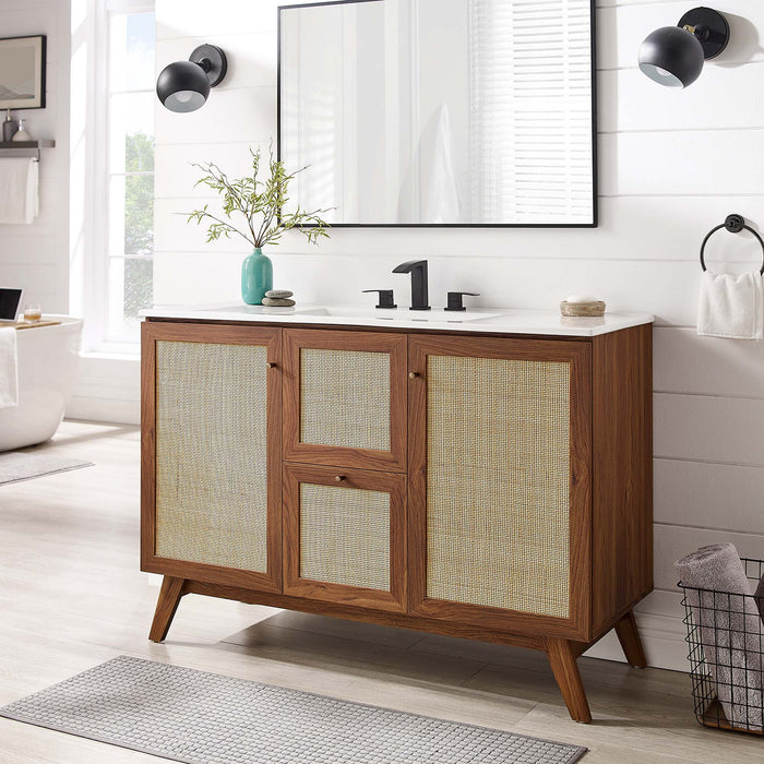 Soma Bathroom Vanity with White Basin Included