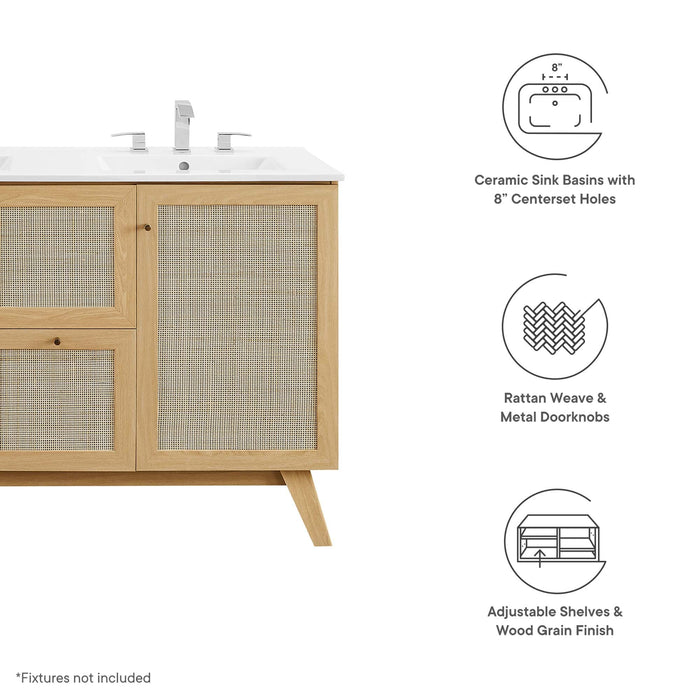 Soma Bathroom Vanity with White Basin Included