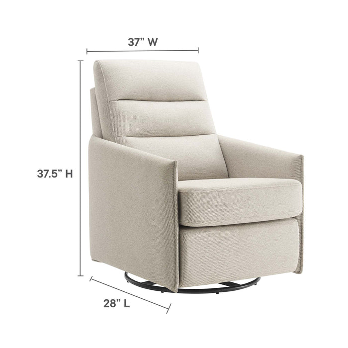 Etta Upholstered Fabric Lounge Chair