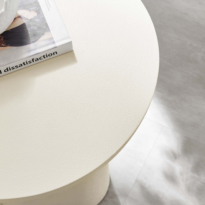 Caspian Round Concrete Side Table