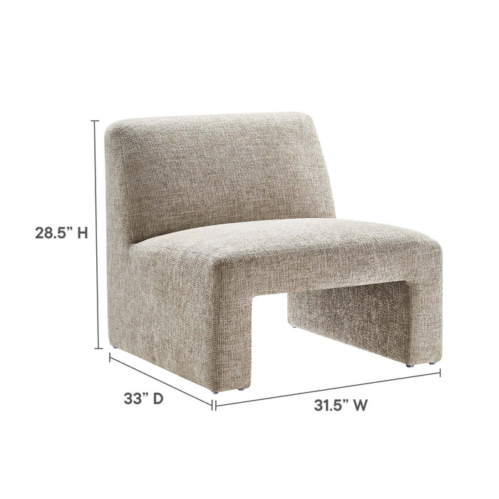 Amita Chenille Upholstered Accent Chair