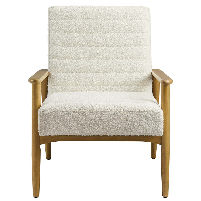 Jensen   Boucle Fabric Accent Chair