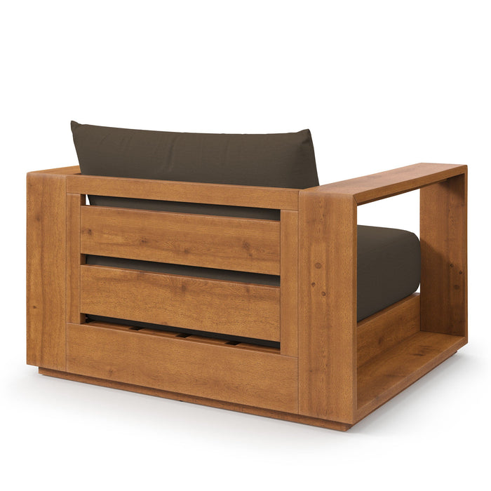 Tahoe Outdoor Patio Acacia Wood Chair