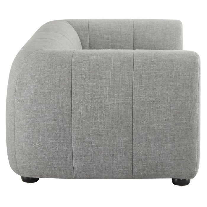 Liana   Upholstered Fabric Loveseat