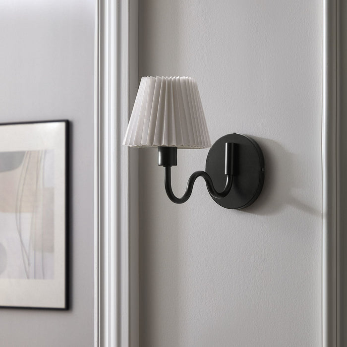 Wave Squiggle Arm Wall Sconce