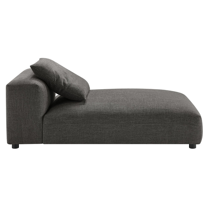 Solace  Modular Upholstered Fabric Armless Chaise Lounge