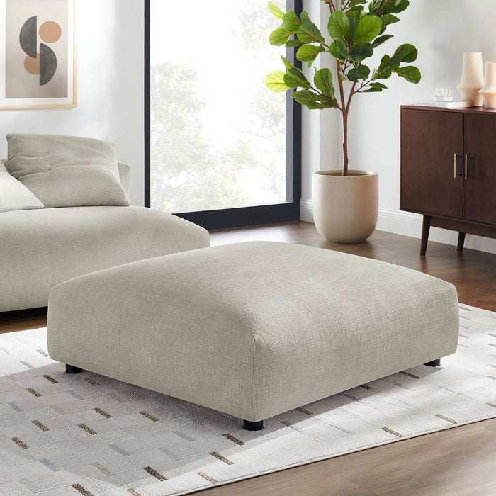 Solace  Modular Upholstered Fabric Ottoman