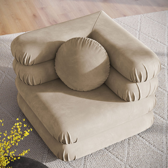 Jubilee Modular Performance Velvet Corner Chair