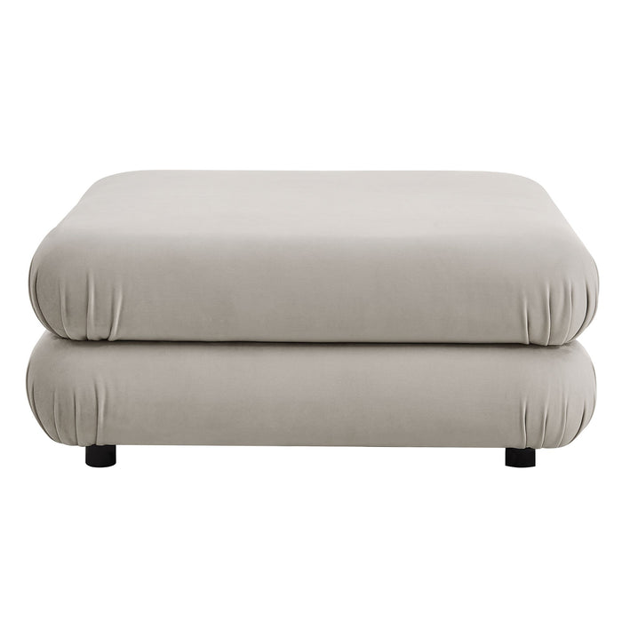 Jubilee Modular Performance Velvet Ottoman