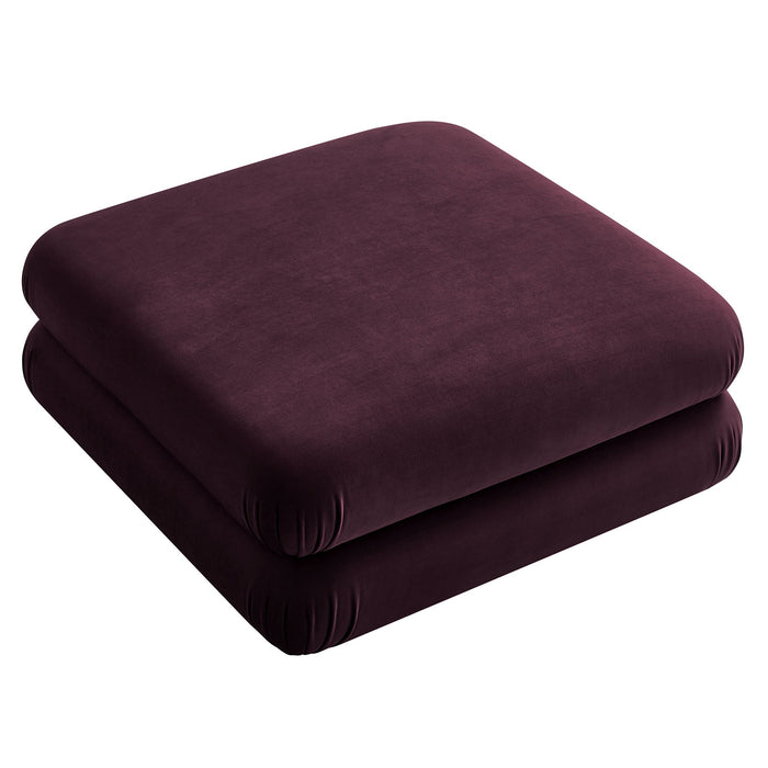 Jubilee Modular Performance Velvet Ottoman