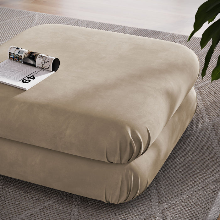 Jubilee Modular Performance Velvet Ottoman