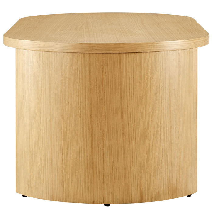 Aspect Oval Wood Coffee Table