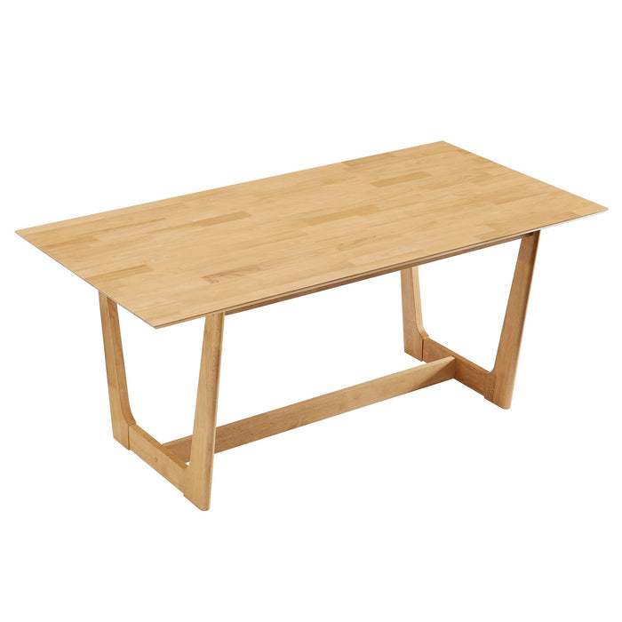 Solara 71" Rectangle Wood Dining Table