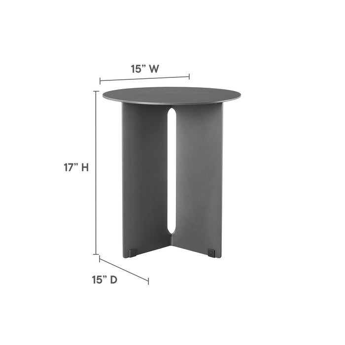 Tecton Outdoor Patio Aluminum Side Table