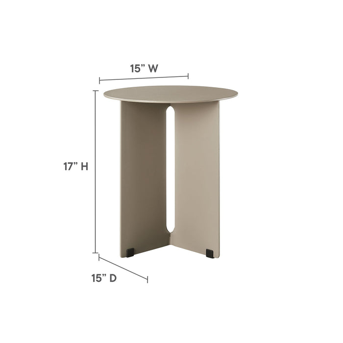 Tecton Outdoor Patio Aluminum Side Table