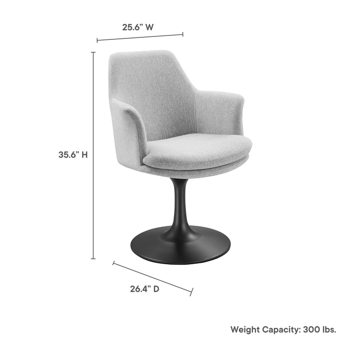 Lippa Swivel Dining Armchair