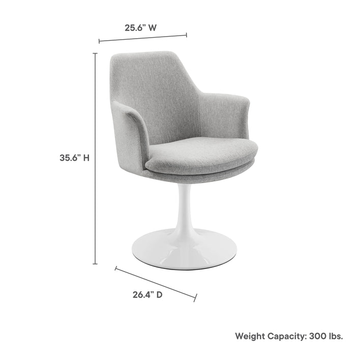 Lippa Swivel Dining Armchair