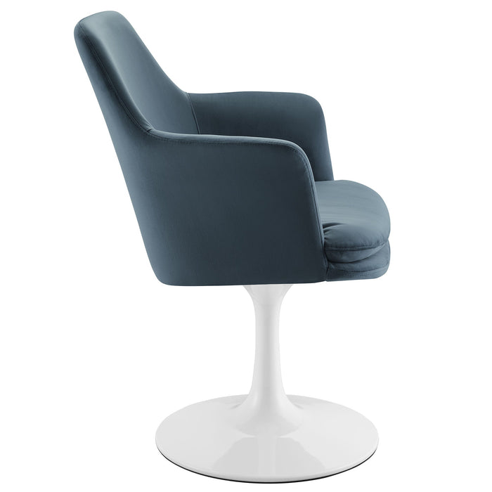 Lippa Swivel Dining Armchair