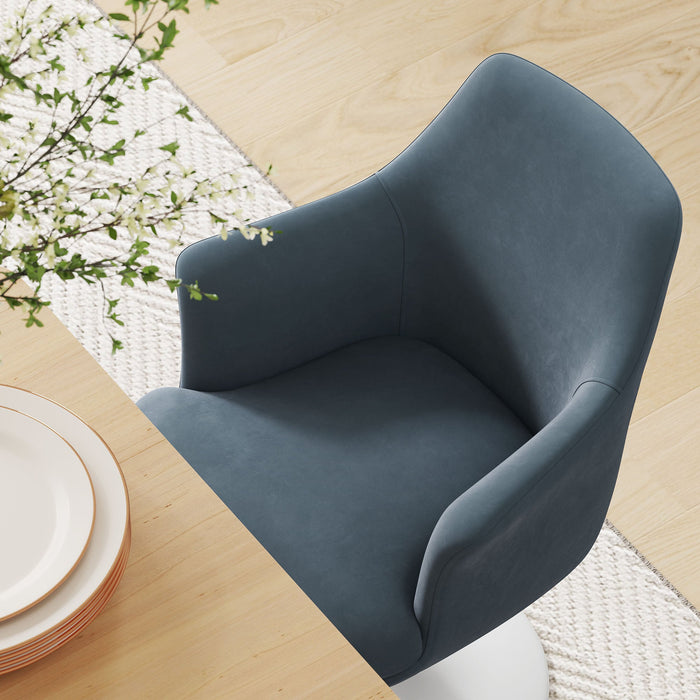 Lippa Swivel Dining Armchair