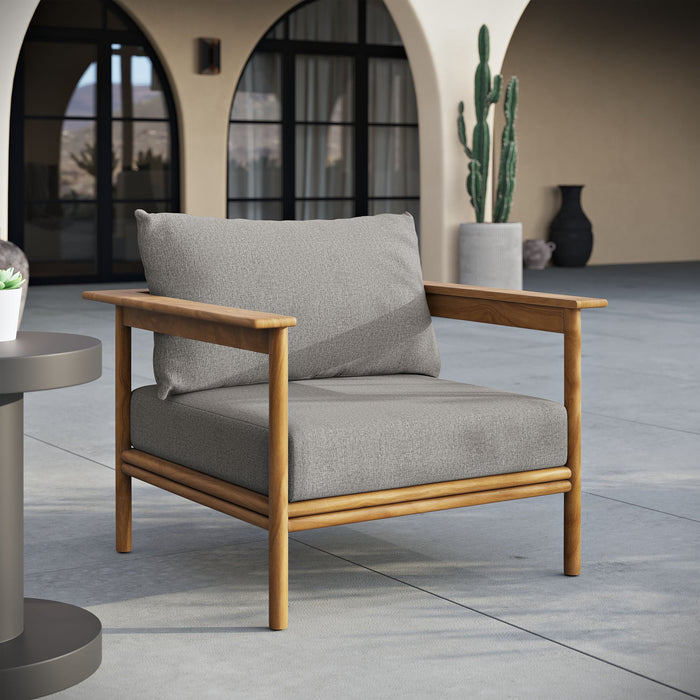 Wren Outdoor Patio Teak Wood Armchair