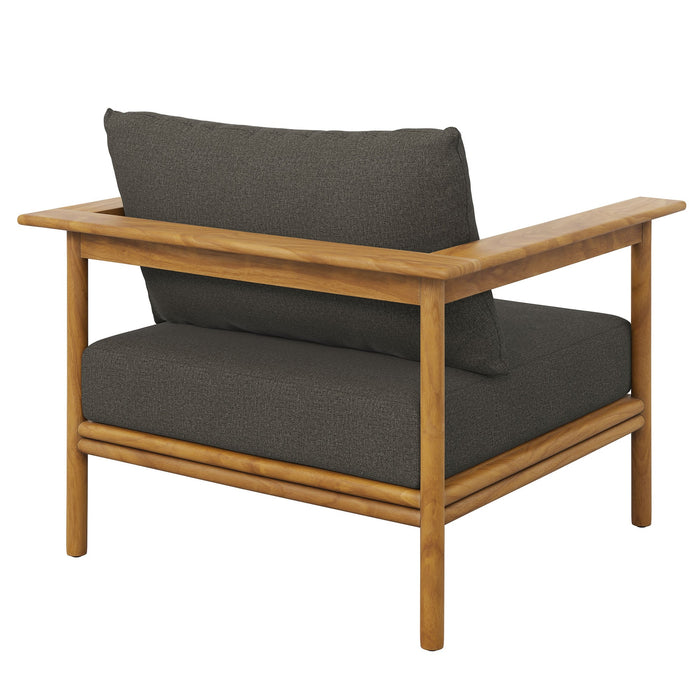 Wren Outdoor Patio Teak Wood Armchair