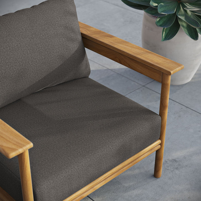 Wren Outdoor Patio Teak Wood Armchair