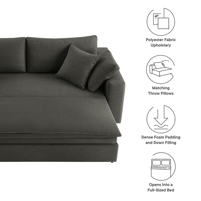 Commix Down Filled Overstuffed Sleeper Sofa