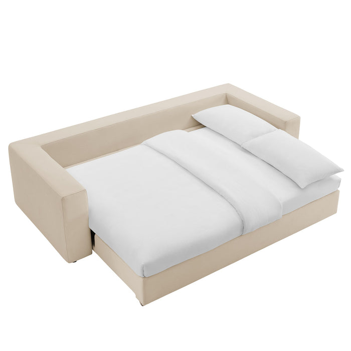 Commix Down Filled Overstuffed Sleeper Sofa