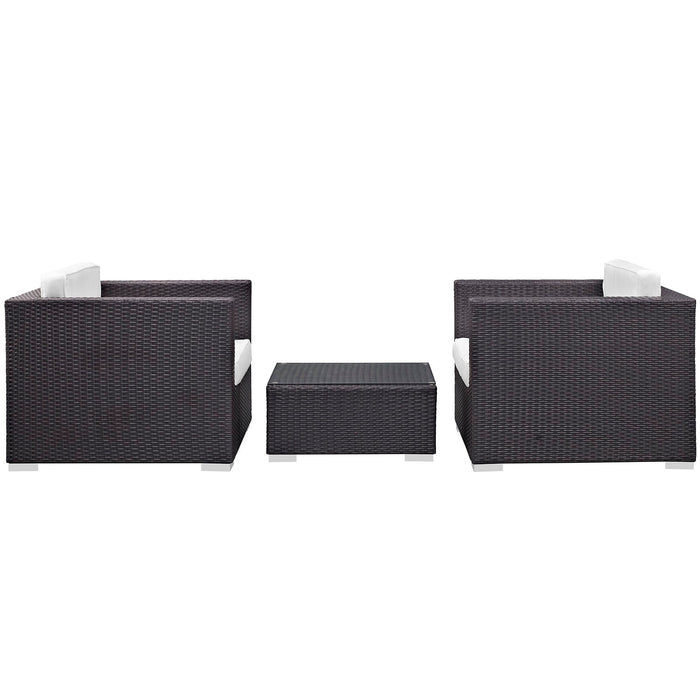 Burrow 3 Piece Outdoor Patio Sofa Set